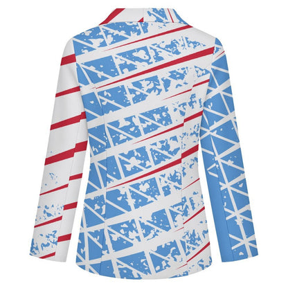 Casual Suit Stripe Line Pattern
