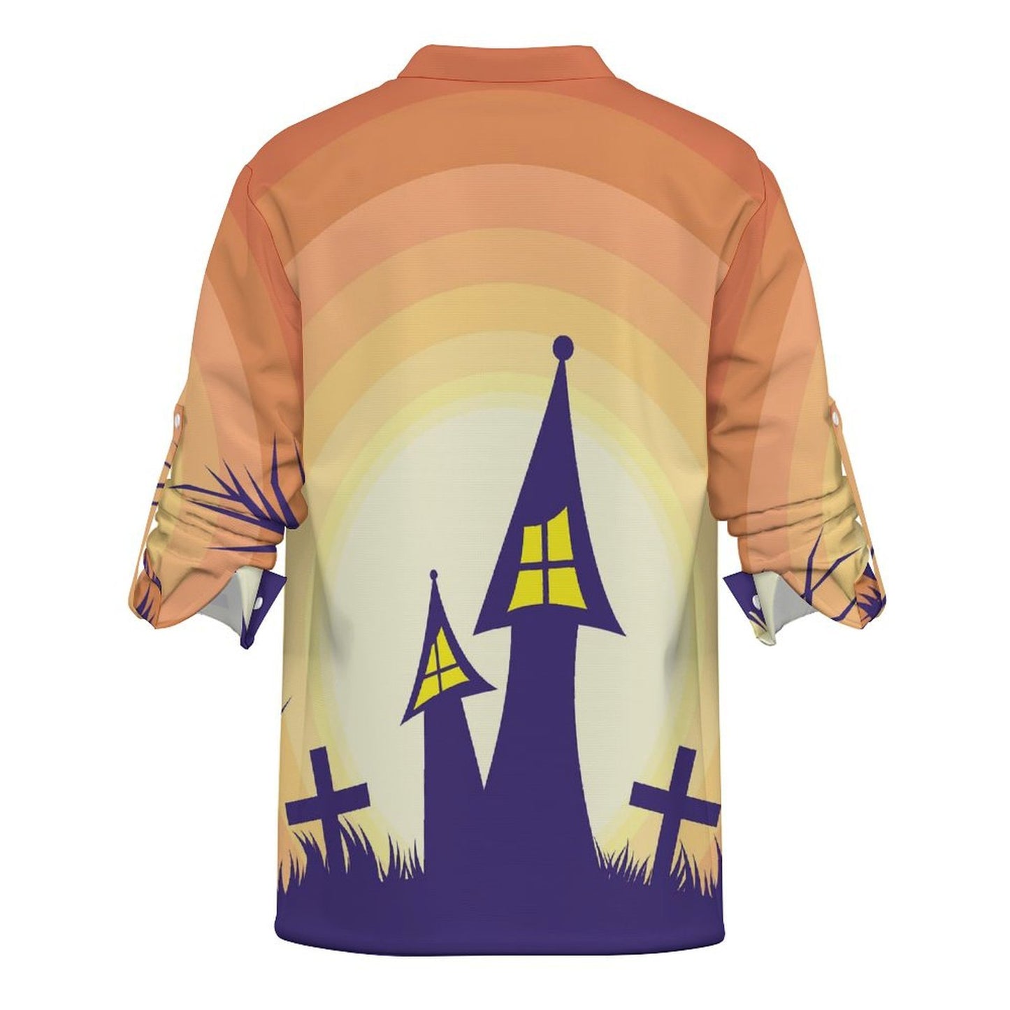 Men's Custom Performance Shirt | Personalized Stand Collar 4-Way Stretch