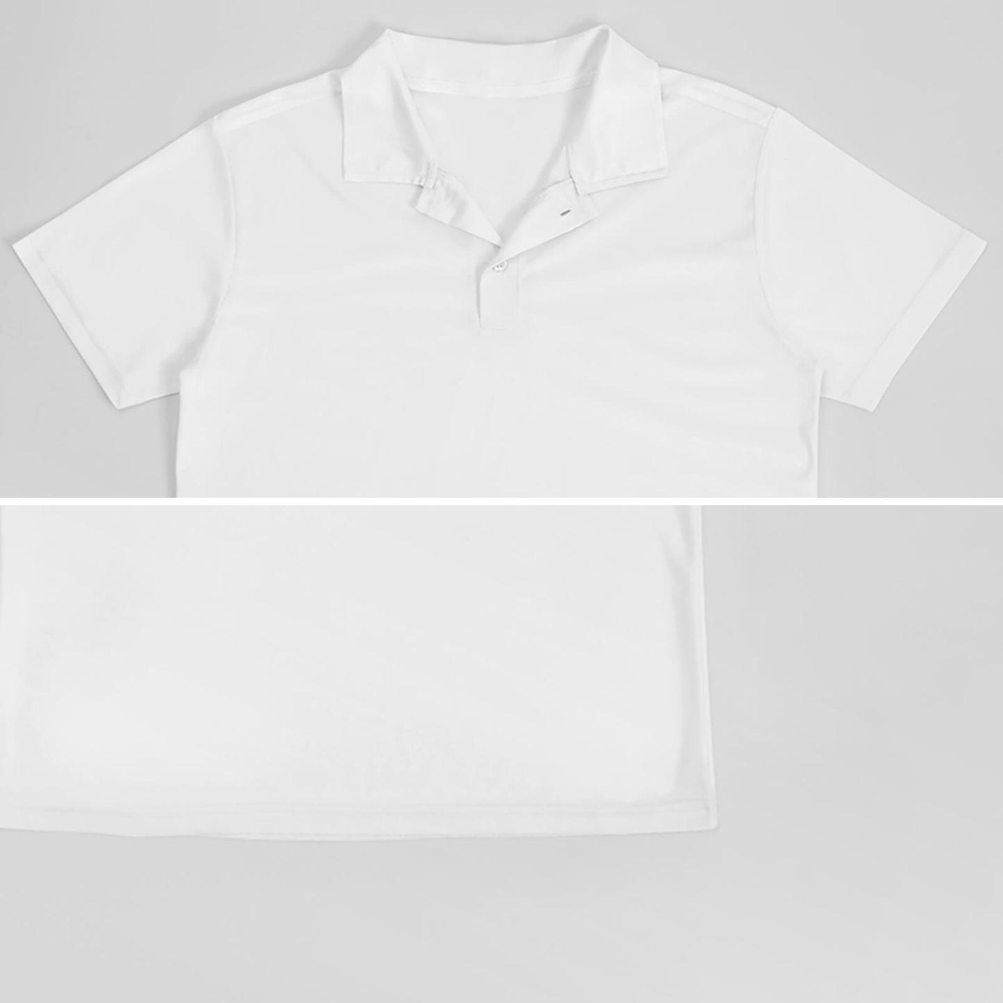 Custom Kids UPF 50+ Polo Shirt | Personalized Cooling Ice Silk Tee