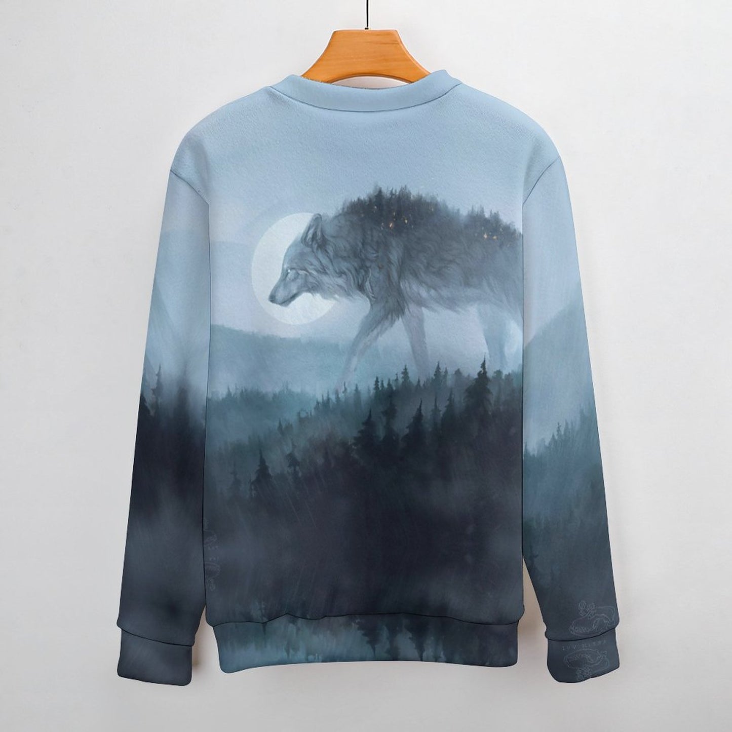 Custom Men's Crewneck Pullover | Lightweight Poly-Knit Sweater