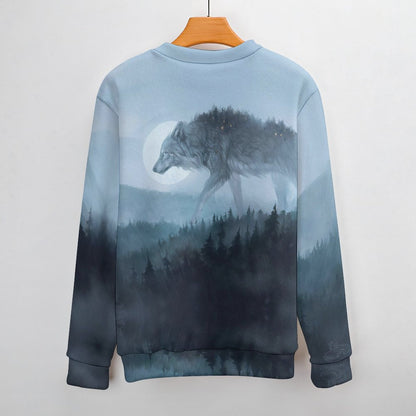 Custom Men's Crewneck Pullover | Lightweight Poly-Knit Sweater
