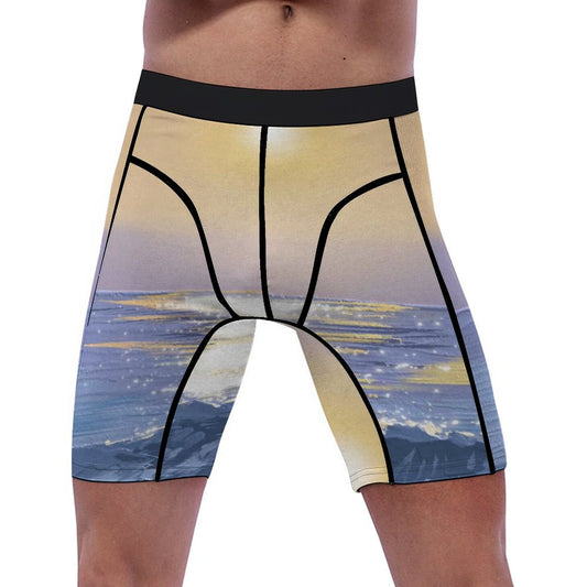 Custom Men's Sports Compression Shorts | Personalized Running Gift