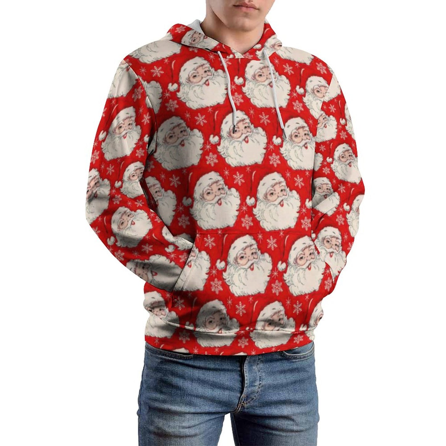 Custom All-Over Print Hoodie | Unisex Scuba Knit Pullover (S-5XL)