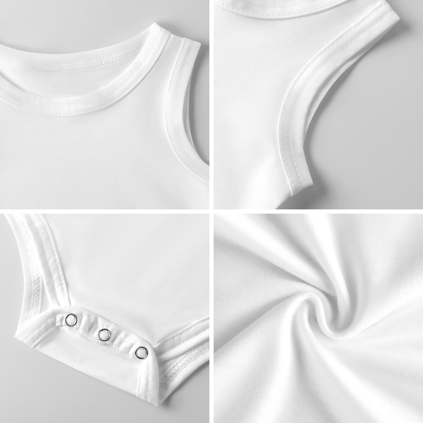 Custom Baby Romper | Personalized Sleeveless Bodysuit