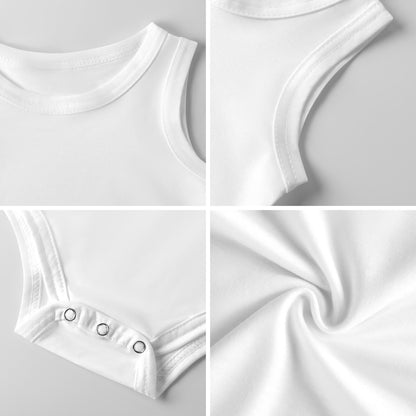 Custom Baby Romper | Personalized Sleeveless Bodysuit