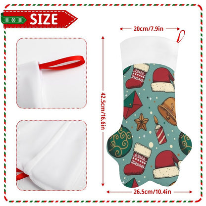 Personalized Dog Stocking | Custom Pet Photo Christmas Decor