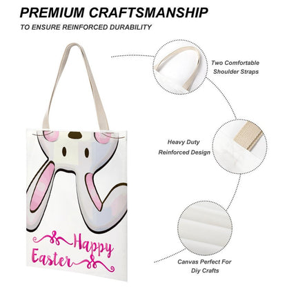 Custom Canvas Tote Bag 35x45cm | Personalized Cotton Shoulder Bag