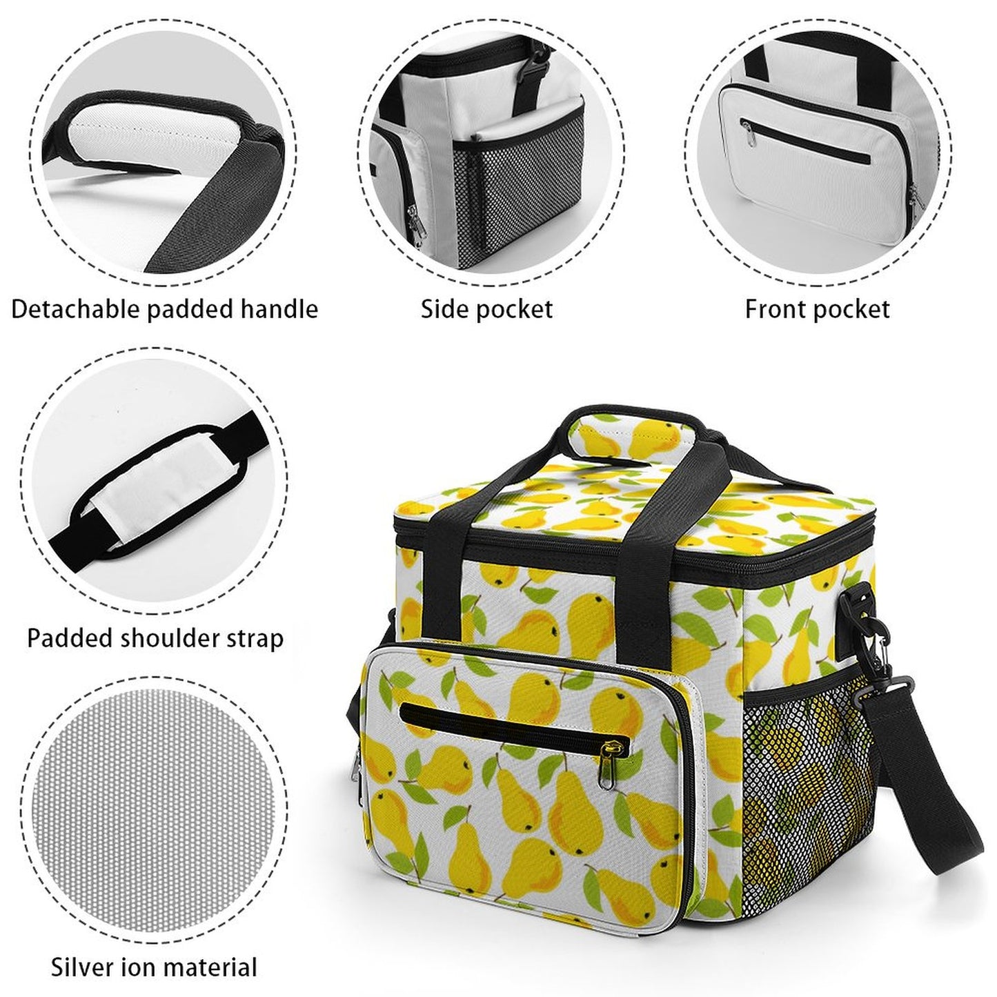 Custom Insulated Cooler Bag | Personalized for Lunch, Picnics & Camping