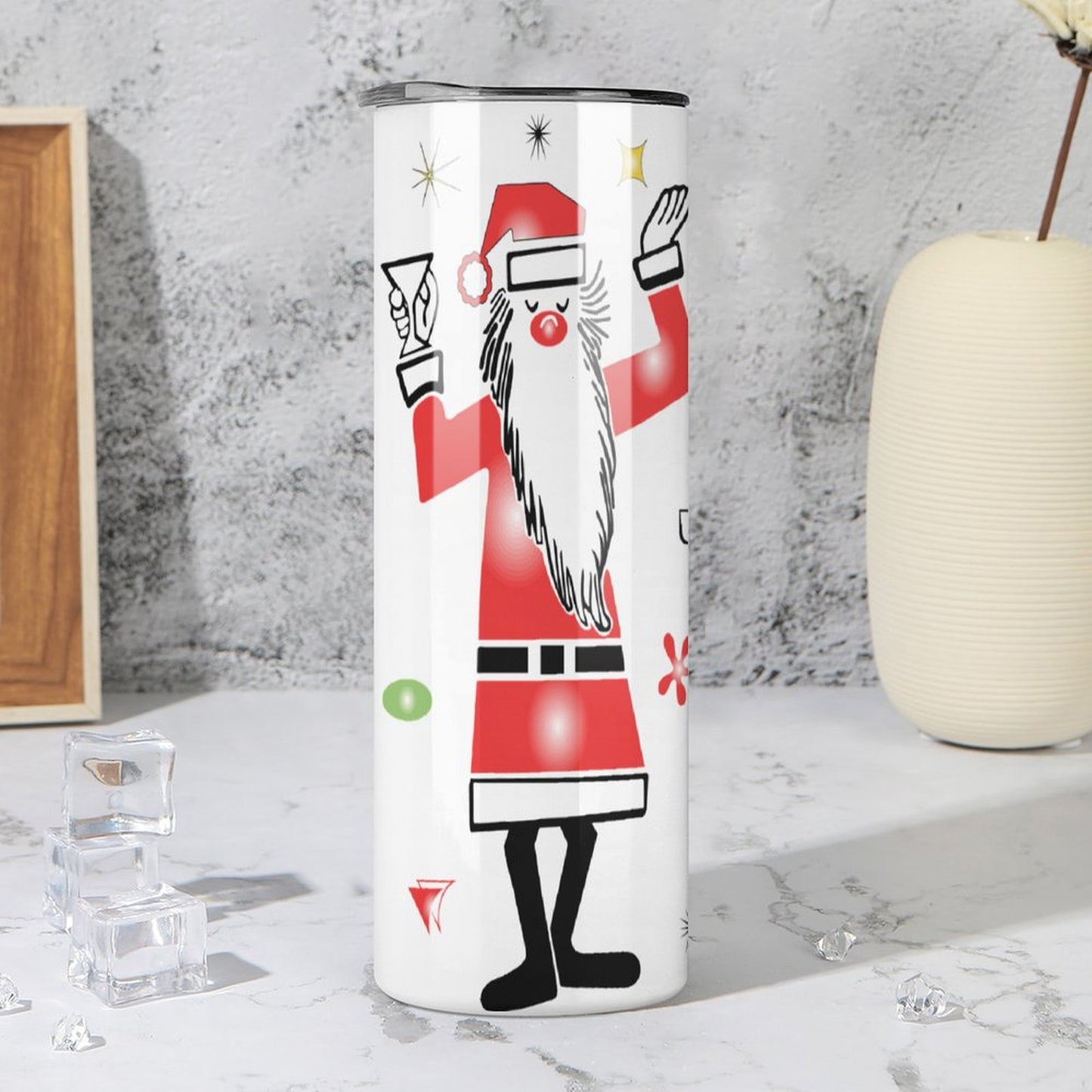 Custom Photo Tumbler with Straw | Personalized 20oz Stainless Steel