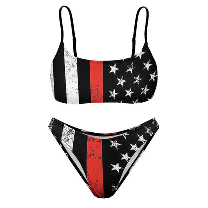 Custom Unpadded Natural Fit Bikini Set | Quick-Dry Swimwear