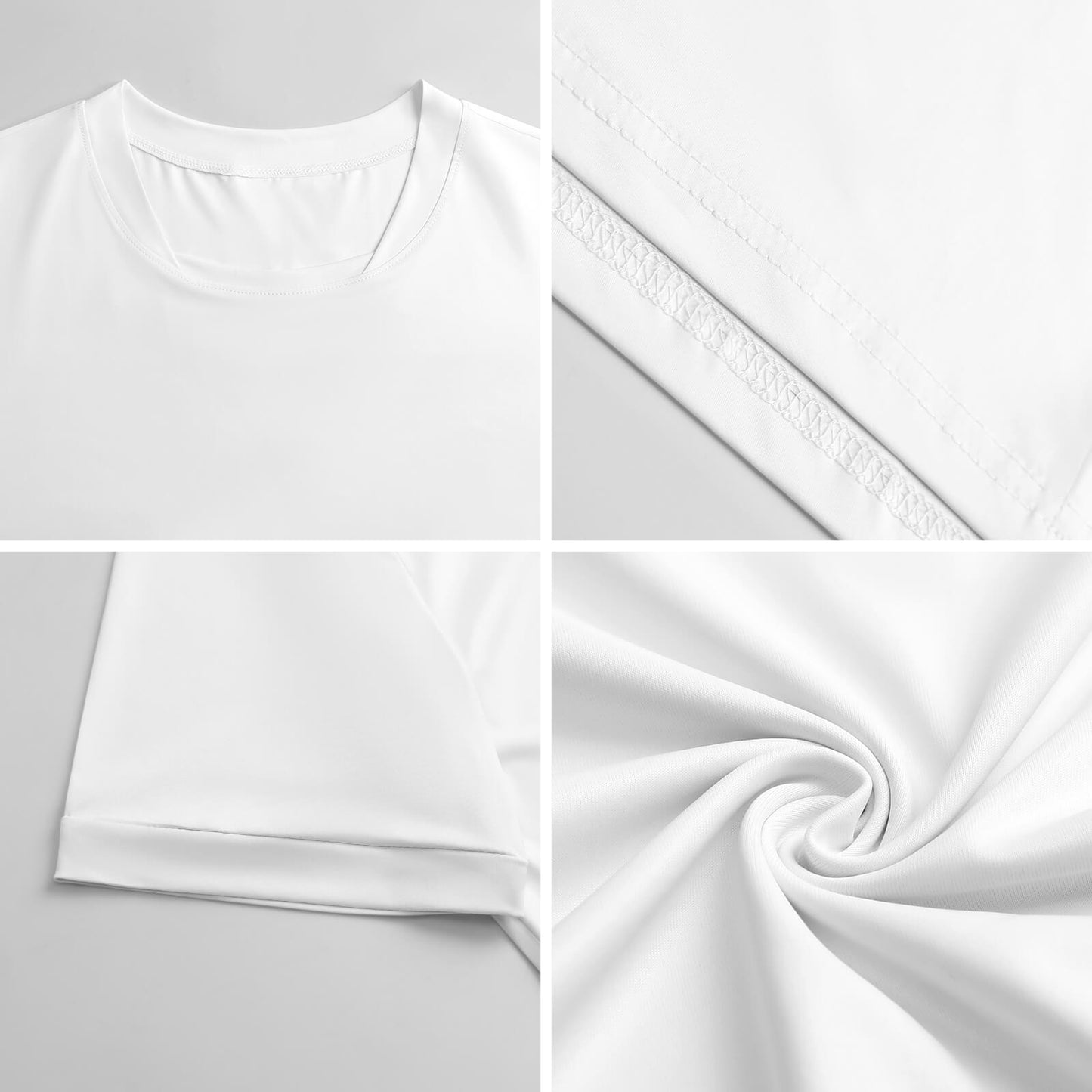 Custom Men's UPF 50+ Cooling Jersey | Personalized U-Neck T-Shirt