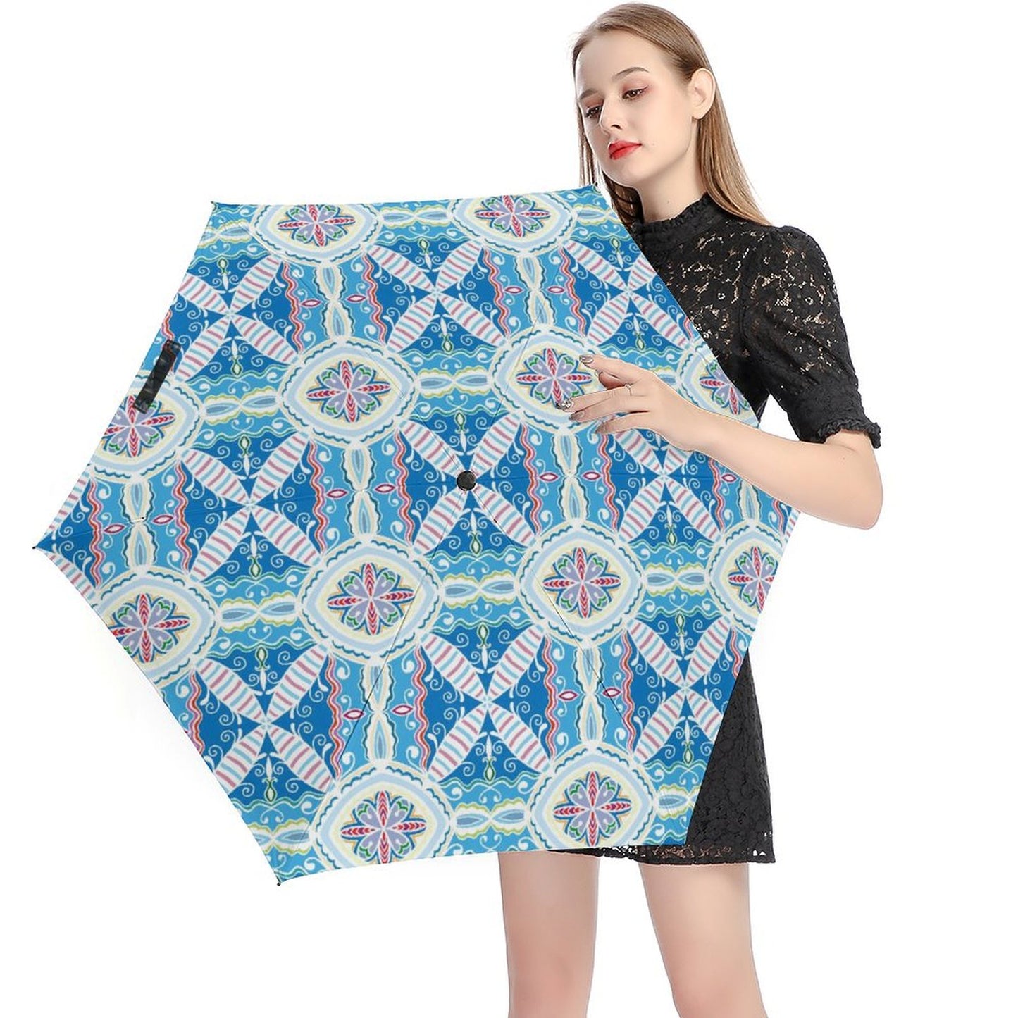 Design a Custom Pocket Umbrella | Ultra-Compact 5-Fold Design