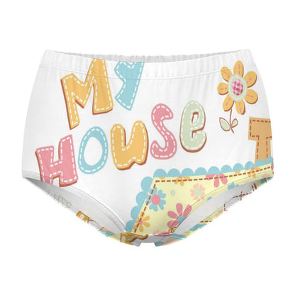 Custom Girls' Panties | Personalized Milk Silk Underwear