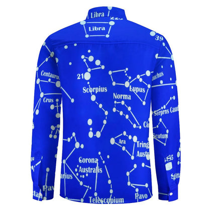 Custom Linen-Blend Shirt | Personalized Men's Casual Button-Down