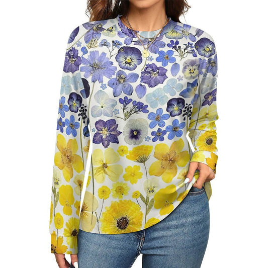 Custom Women's Raglan T-Shirt | Personalized Long Sleeve Baseball Tee