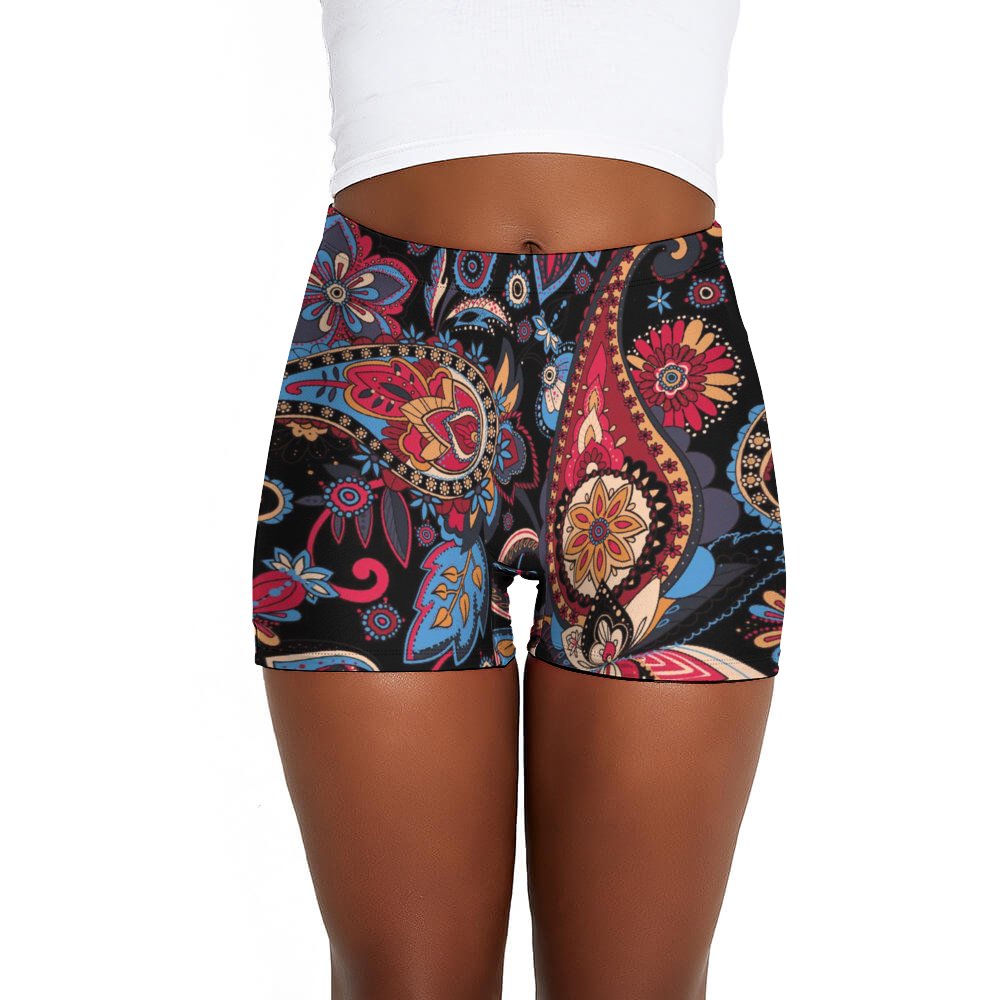 Custom High Waist Yoga Shorts | Squat-Proof Tummy Control
