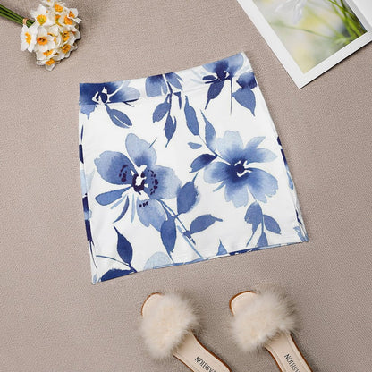 Custom Print Skort | Personalized A-Line Skirt with Shorts