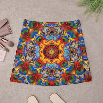 Custom Double-Layer Skirt | Design Your Own Photo Mini Skirt