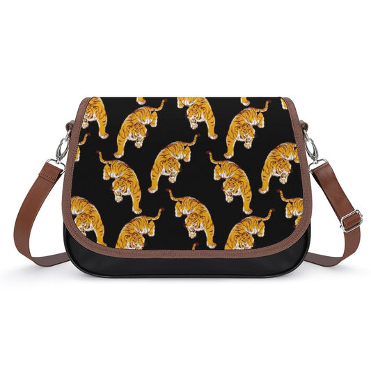 Custom PU Leather Messenger Bag: Waterproof Convertible Clutch