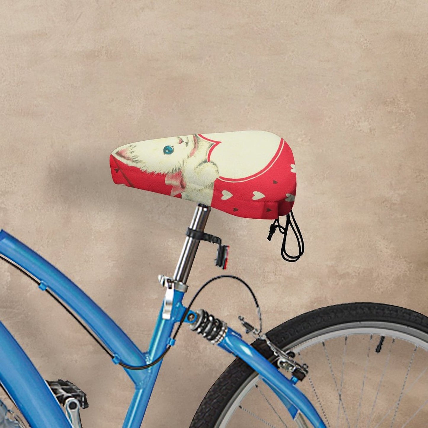 Custom Waterproof Bike Seat Cover | Personalized Saddle Rain Shield