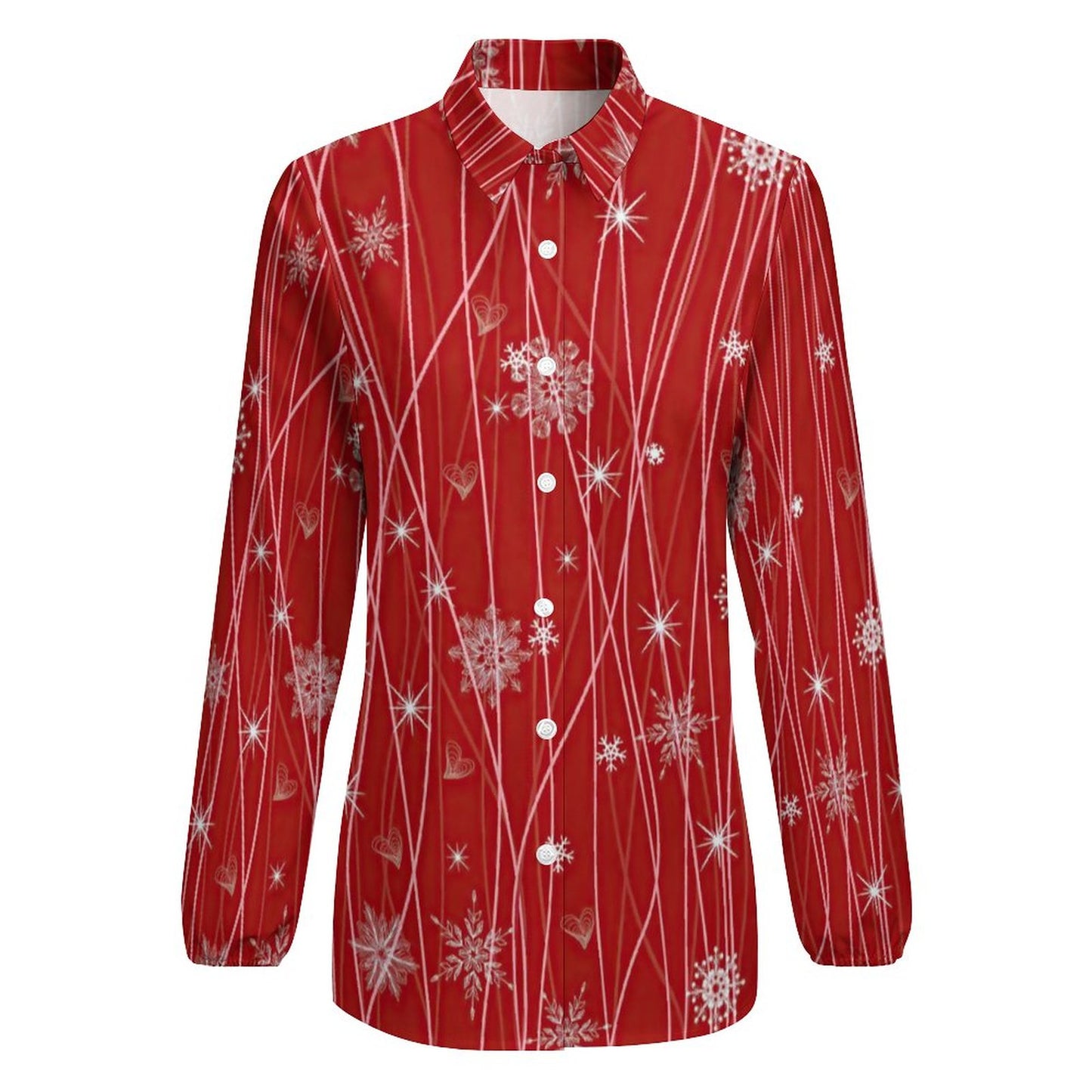 Custom Vintage V-Neck Blouse | Lantern Sleeve Boho Top (S-3XL)