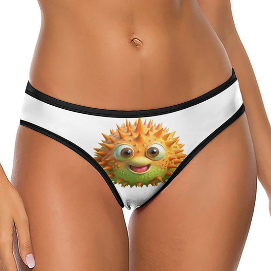 Custom Thong Underwear | Personalized Ice Silk Panties with Photo