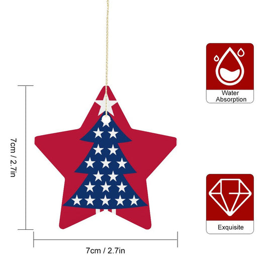 Create a Custom Star Shaped Ornament | A Ceramic Photo Keepsake