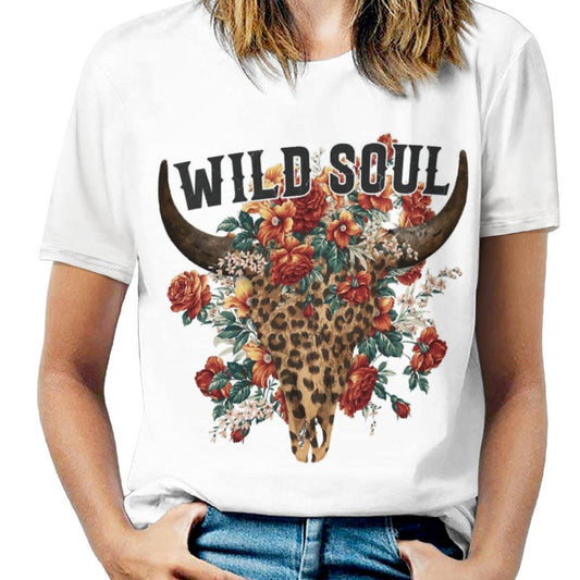 Custom Women's All-Over Print T-Shirt | Soft Cotton-Feel Fabric