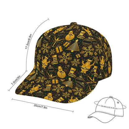 Custom All Over Print Baseball Cap | Full Polyester Twill Design