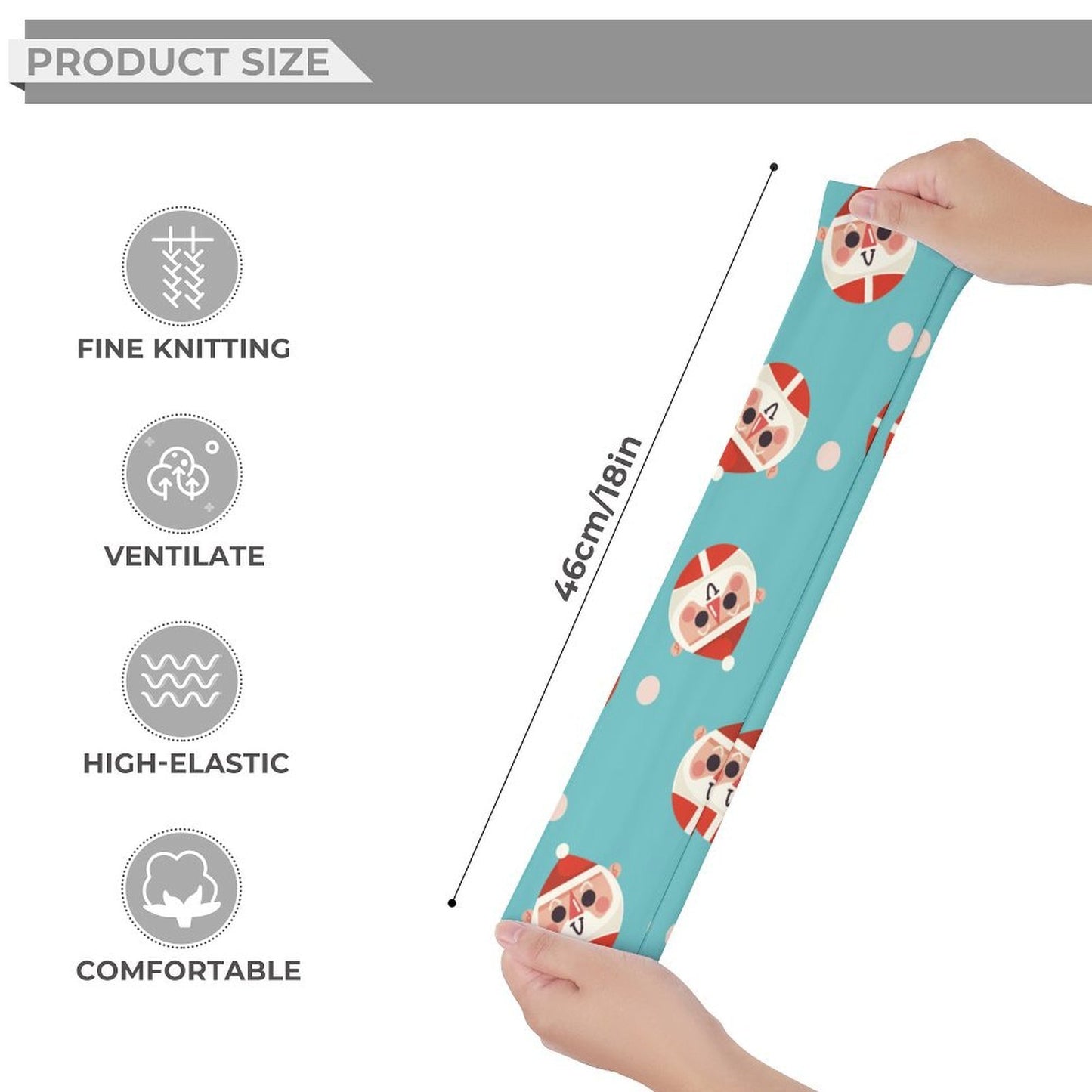 Custom Printed Knee-High & Thigh-High Polyester Socks