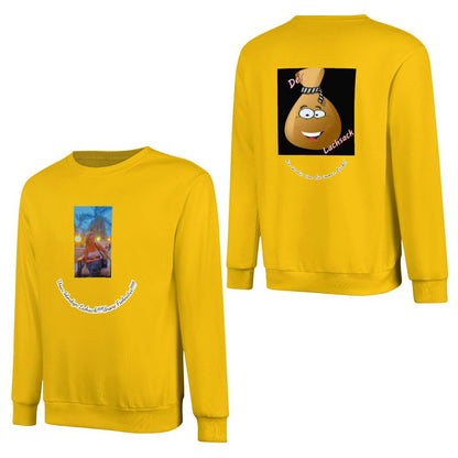 Custom Front & Back Print Hoodie | 100% Cotton Unisex Sweatshirt