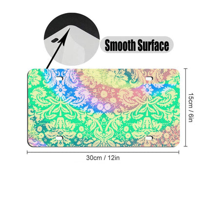 Custom Aluminum Vanity Plate | Personalized Car Tag (Front)