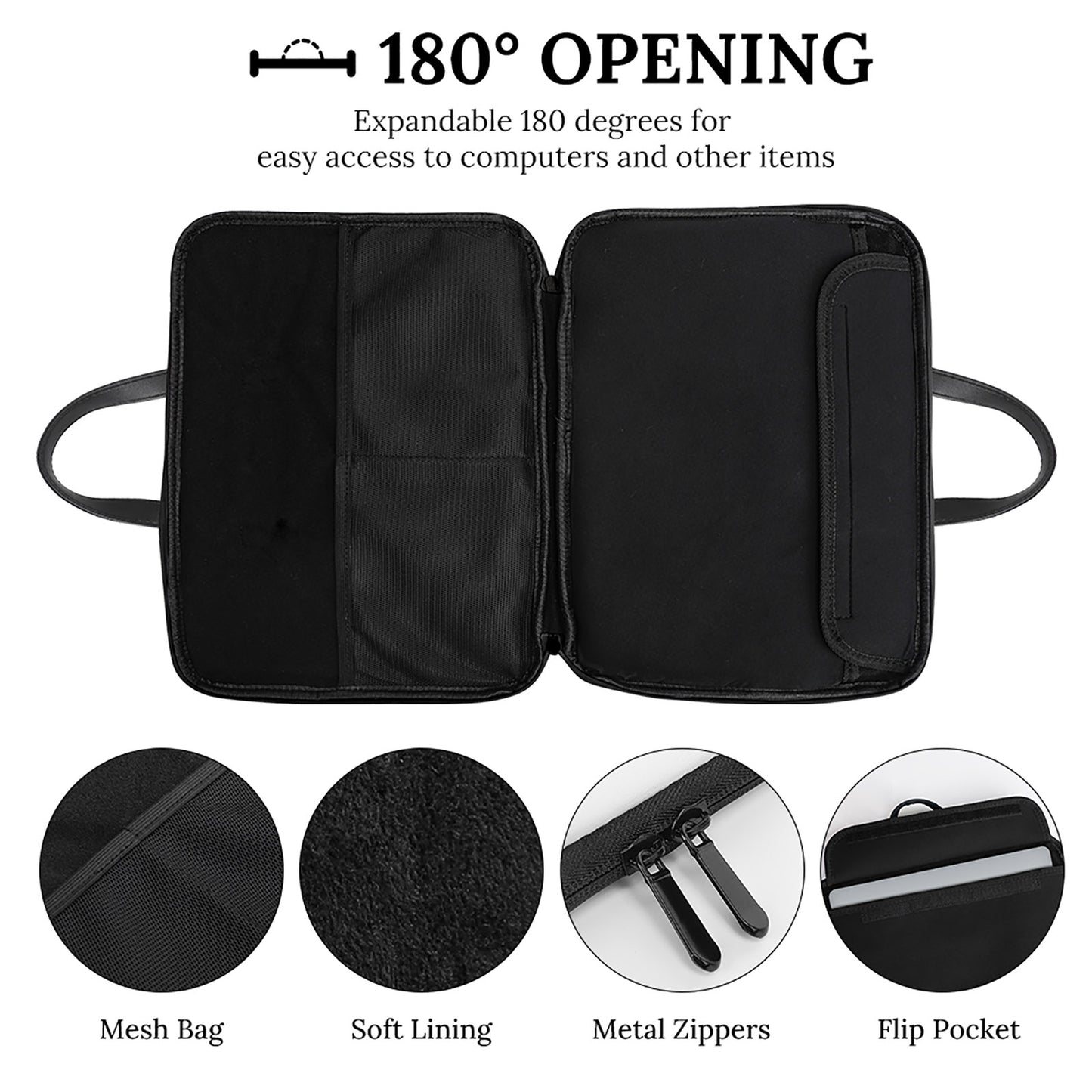 Custom PU Leather Laptop Bag | Personalized Corporate Gift Briefcase
