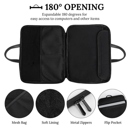 Custom PU Leather Laptop Bag | Personalized Corporate Gift Briefcase
