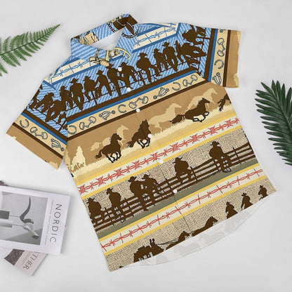 Custom Men's 4-Way Stretch Button Down Shirt | Pocket & Wrinkle-Free