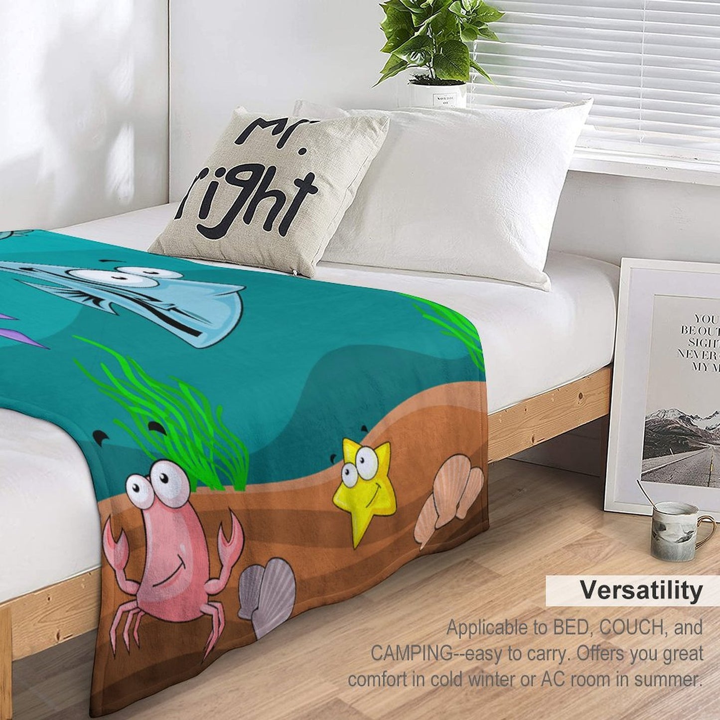 Custom Photo Blanket | Personalized Fleece Throw with Your Picture