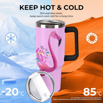 Personalized 40oz Insulated Tumbler | Custom Photo Stainless Steel Cup