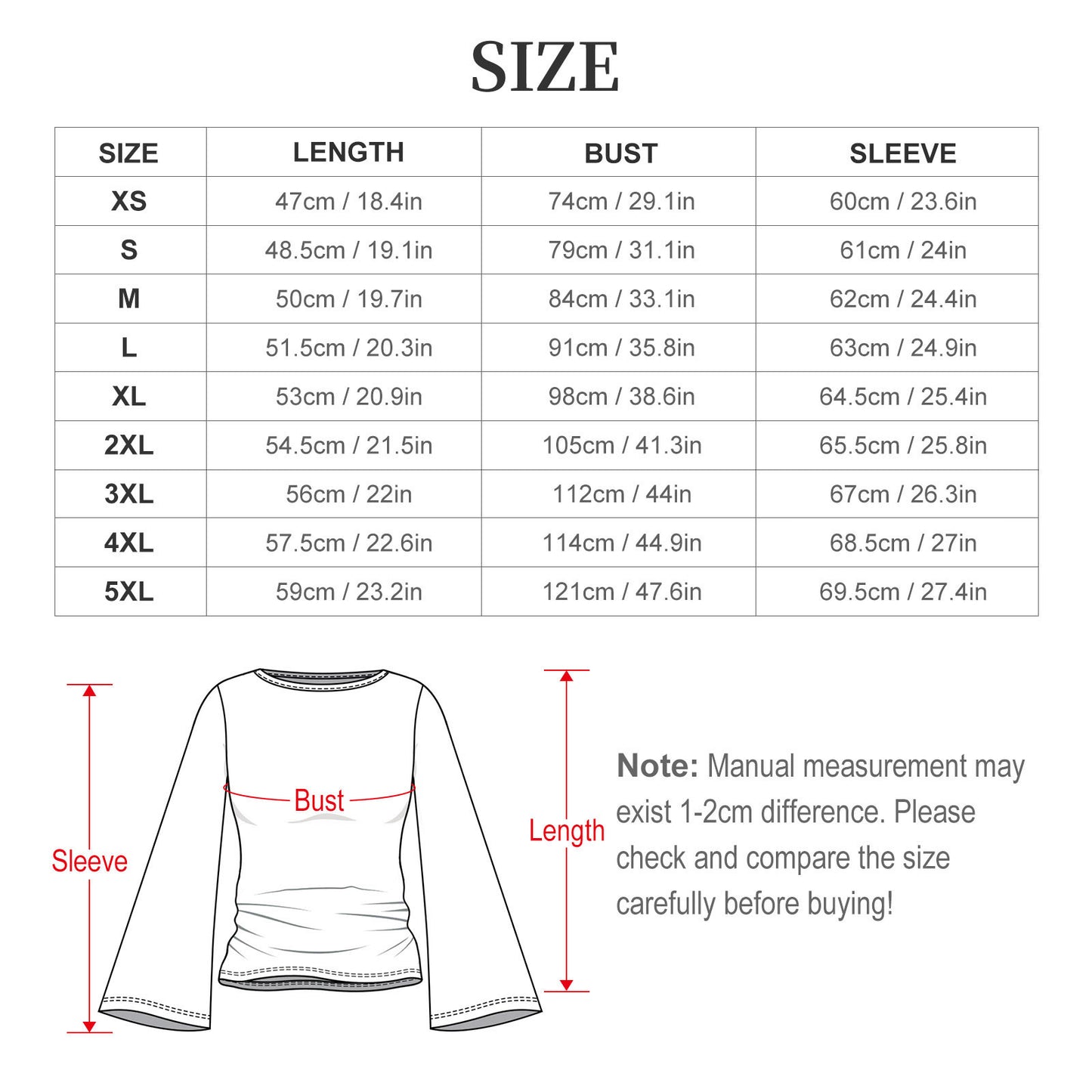 Custom Printed Boat Neck Flare Sleeve Blouse