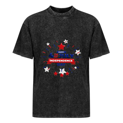 Custom T Shirts for Men -Made in USA-Customized T Shirts with Photo Logo Text,Personalized Shirts Front Print