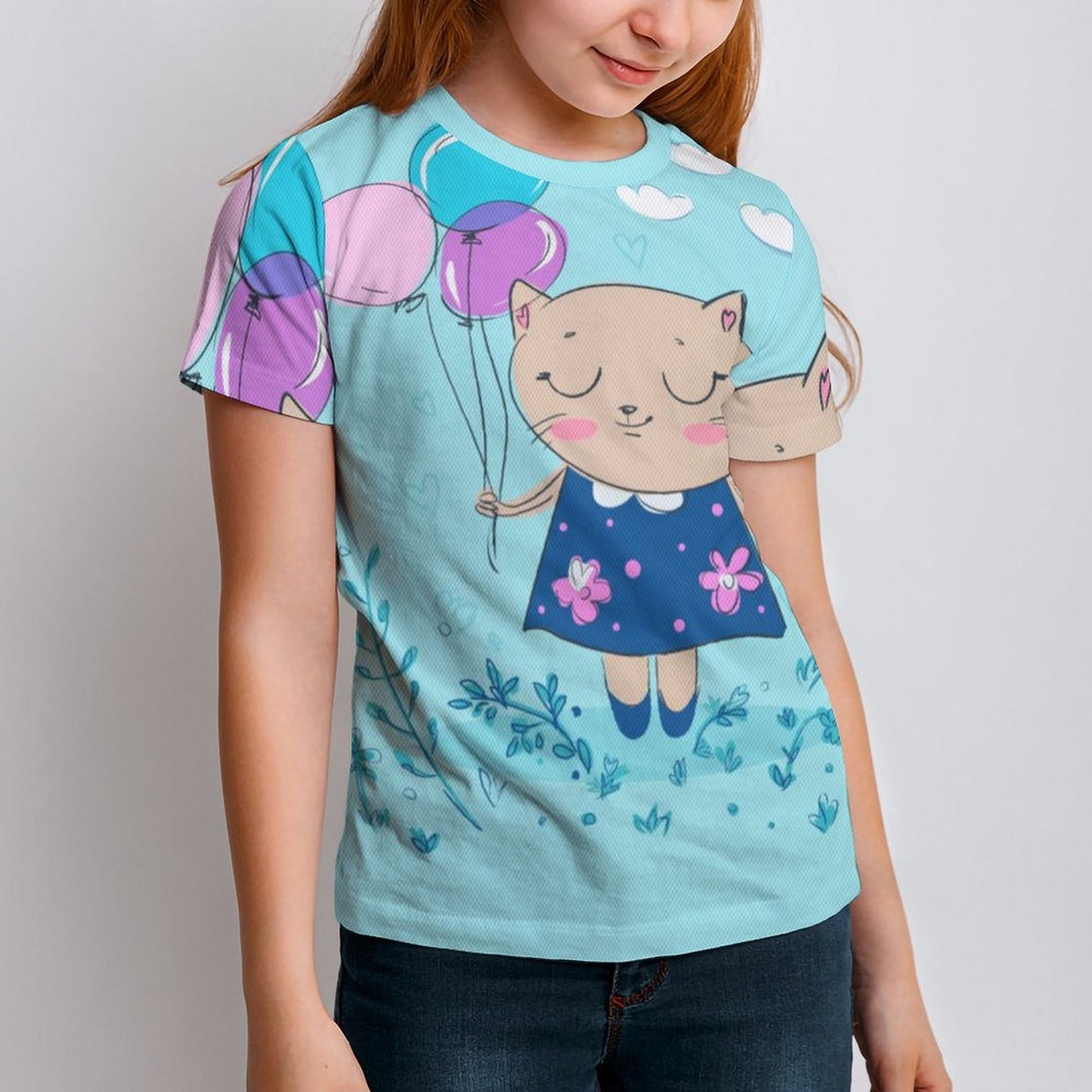 Custom Kids Photo T-Shirt | Personalized 100% Cotton Tee for Boys & Girls