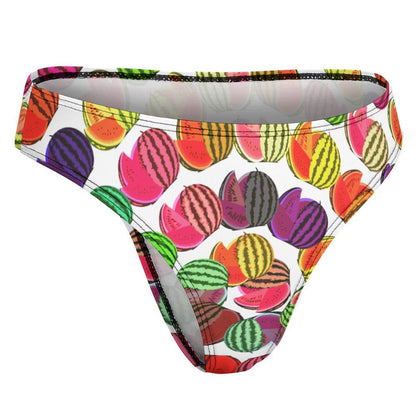 Personalized Milk Silk Thong | Custom Printed Comfort Thong Underwear
