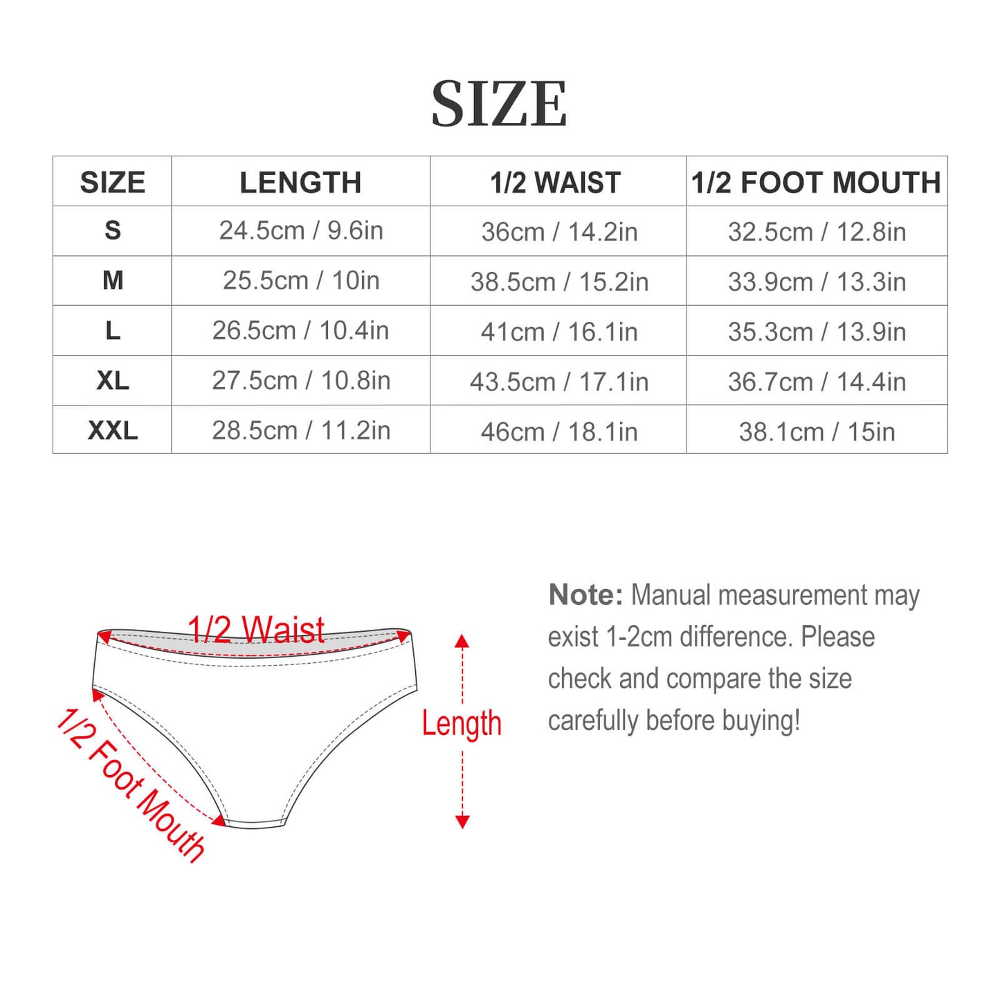 Custom Printed Modal Thong Underwear for Women
