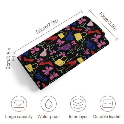 Portafoglio bifold in ecopelle personalizzato con stampa UV