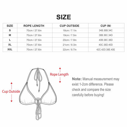 Custom Bikini Top | Design Your Own Halter Swim Top