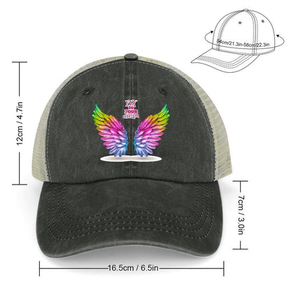 Custom Hollow-Out Denim Cap | Personalized Cotton Baseball Hat