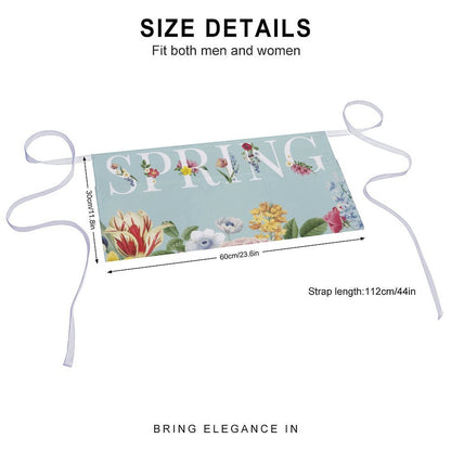 Custom Waist Apron with Pockets | Personalized Server & Barista Apron