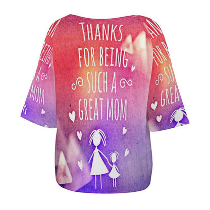 Custom Boat Neck T-Shirt | All-Over Print Women's Loose Top