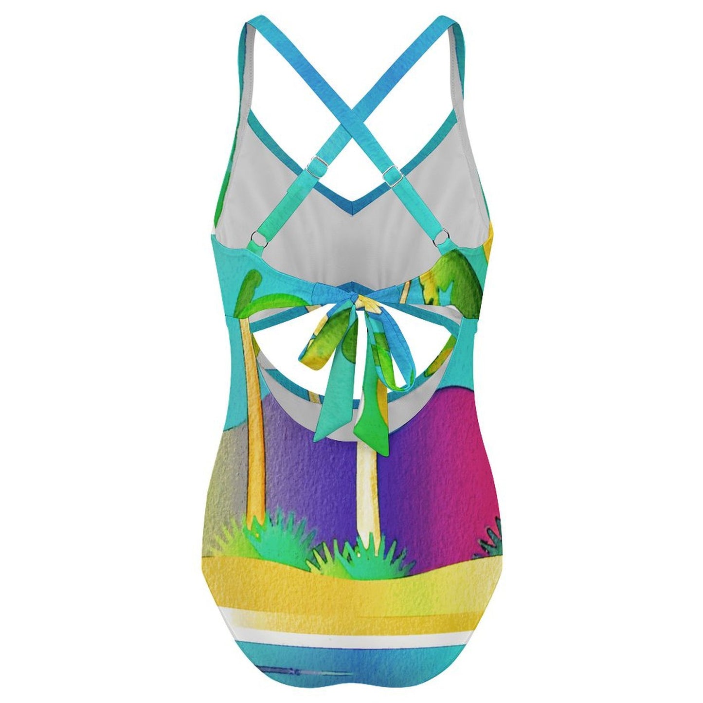 Custom Cut Out One-Piece Swimsuit | Personalized Photo Monokini
