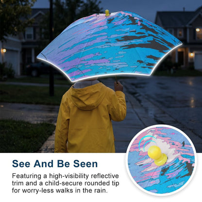 Children's Umbrella Ocean Summer Style One Size