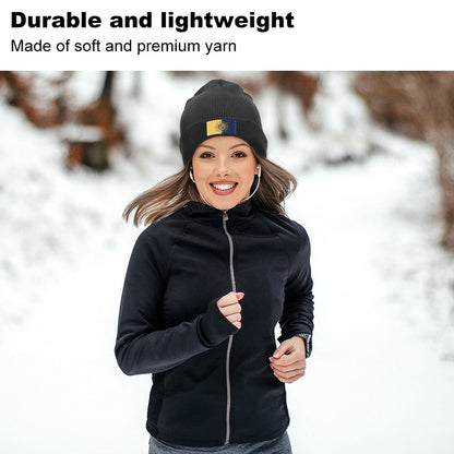Custom Soft-Touch Acrylic Beanie | Non-Itch Winter Hat & Personalized Gift